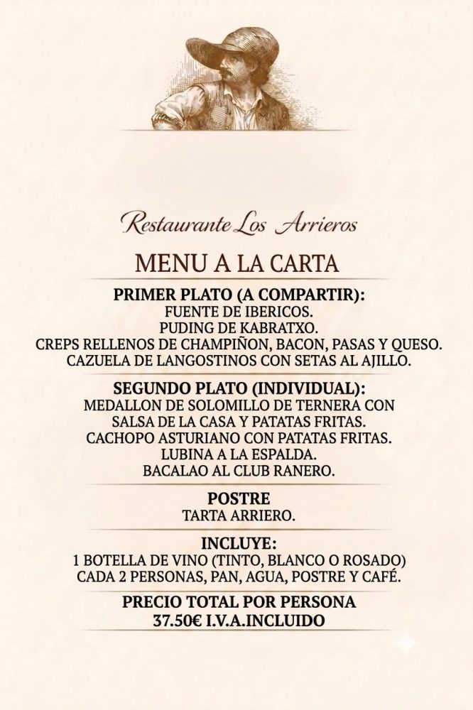 Menu degustacion Navidad
