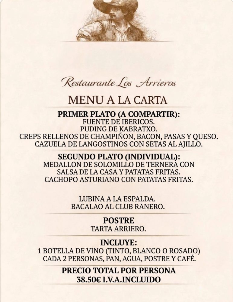 Menu degustacion Navidad